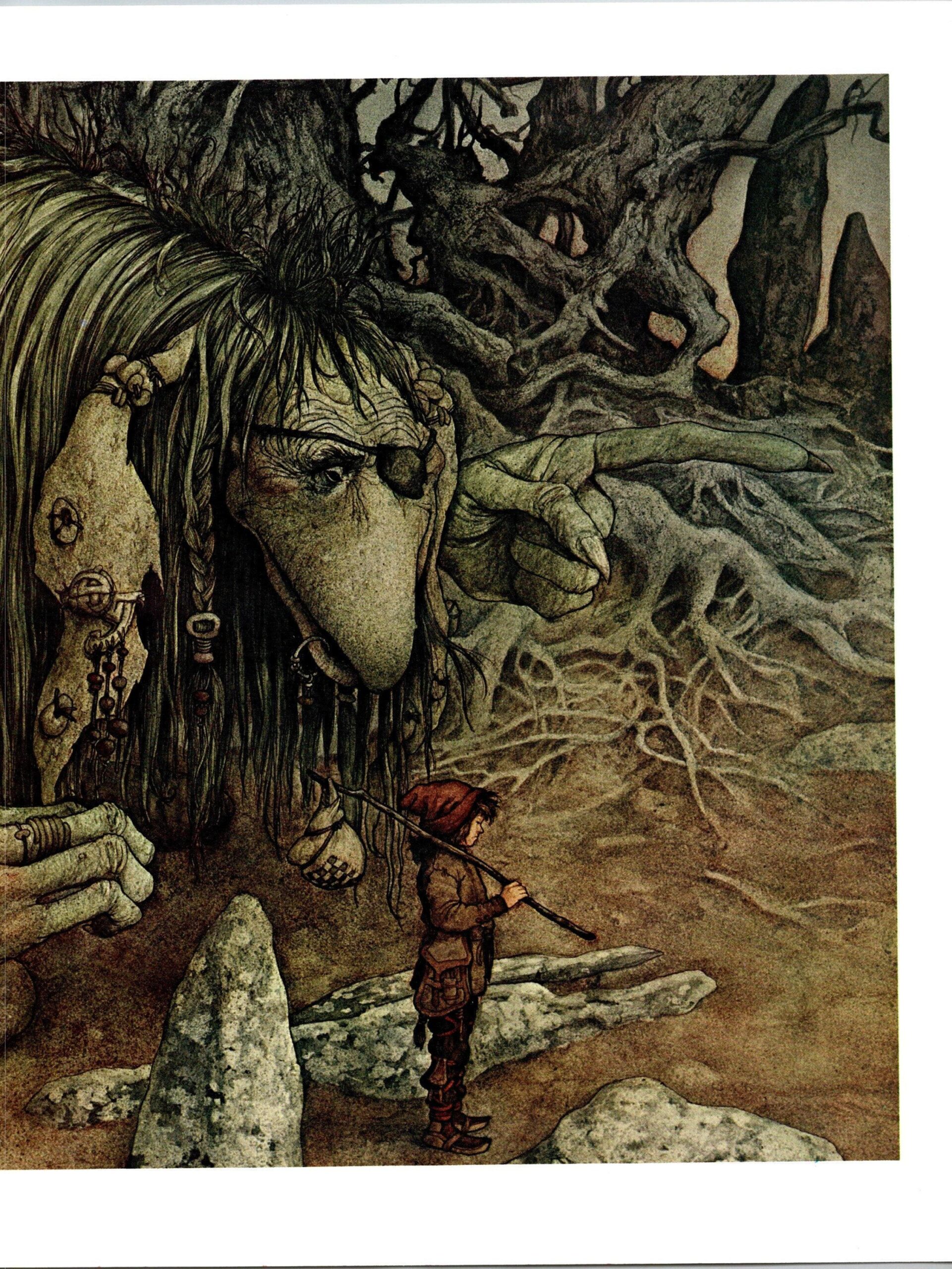 Brian Froud "Go West!" Vintage Book Plate - Fantasy Art Print - Image 3