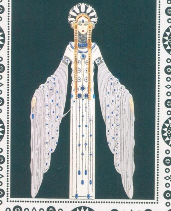 Vintage Erte Fantasy Print: “Byzantine”