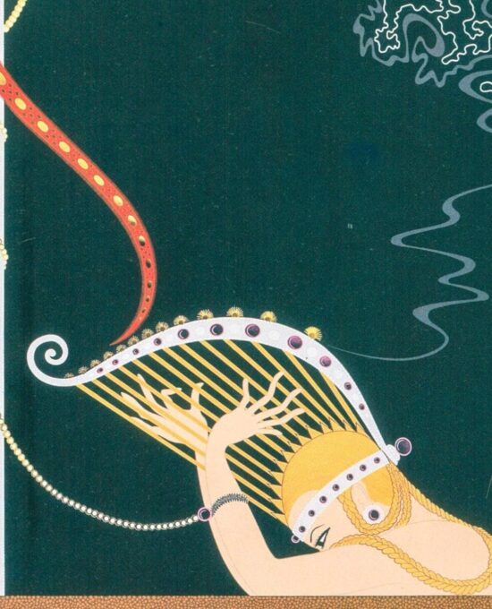 Vintage Erte Fantasy Print: “Enchanted Melody”