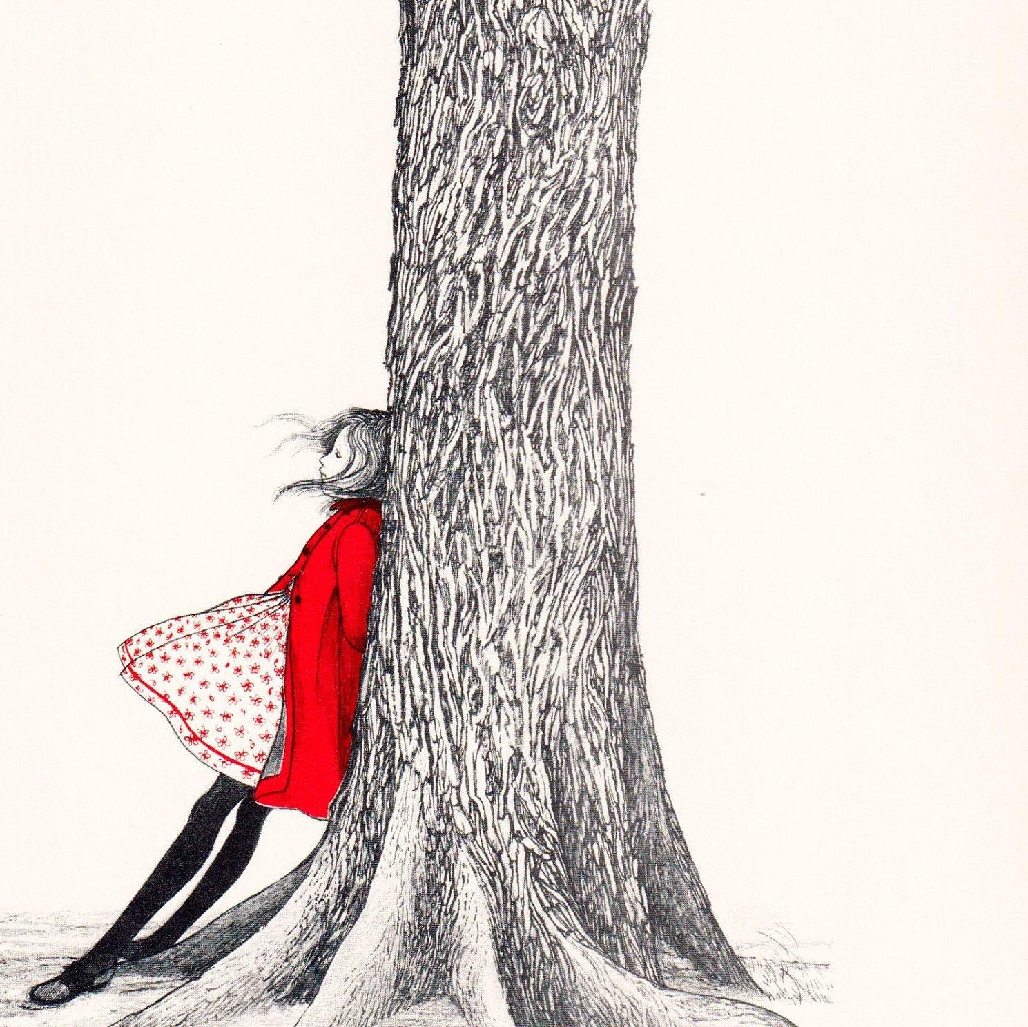 Nancy Ekholm Burkert 'March' Vintage Children's Book Art Print