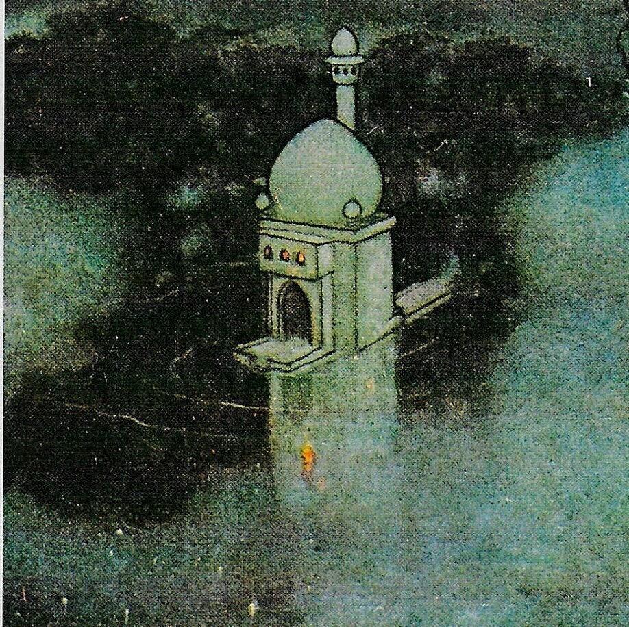 Edmund Dulac Rubaiyat Print: Vintage Arabian Nights Illustration - Image 2