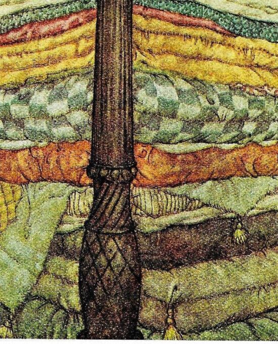 Edmund Dulac “Princess and Pea” Vintage Art Book Page [1911]