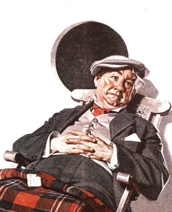 Norman Rockwell “The Age of Romance” & “The Cruise” Oversized 2-sided vintage art book page