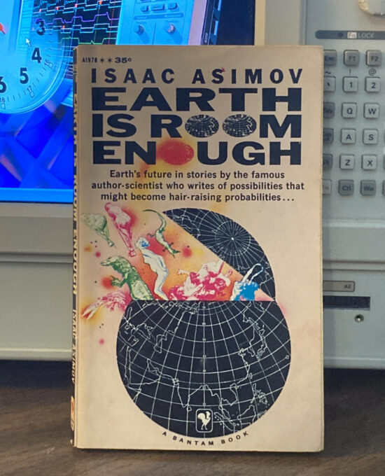 Isaac Asimov “Earth is Room Enough” 1959 vintage sci fi paperback