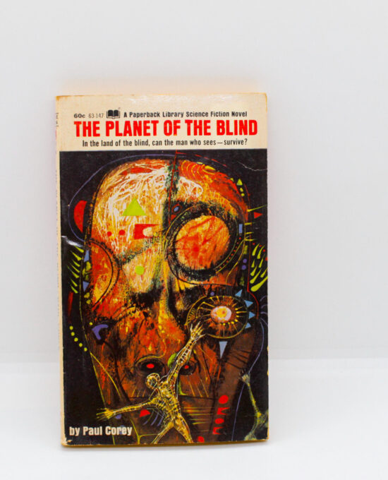 Paul Corey “The Planet of the Blind” 1969 vintage first edition paperback