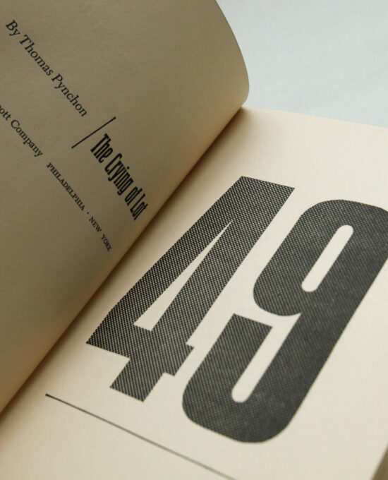 Thomas Pynchon “The Crying of Lot 49” First Edition 1966 Hardcover