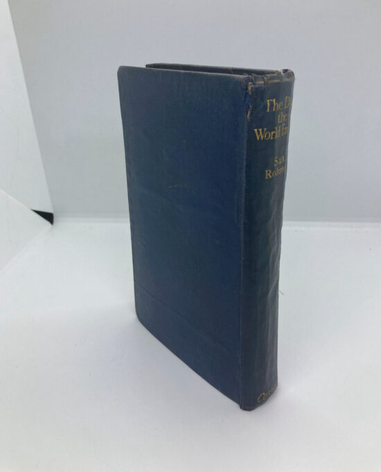 Sax Rohmer “The Day the World Ended” 1930 First Edition Hardcover