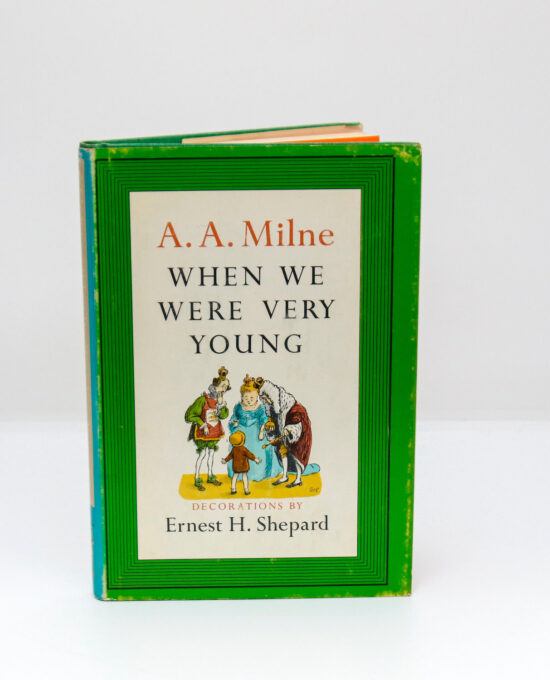 Vintage 1961 A.A. Milne ‘When We Were Very Young’ Hardcover stry book