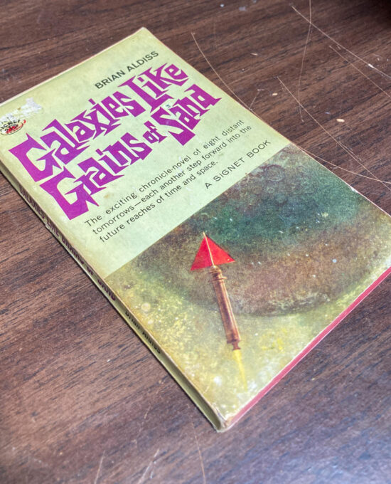 Brian Aldiss “Galaxies Like Grains of Sand” c.1960 vintage paperback