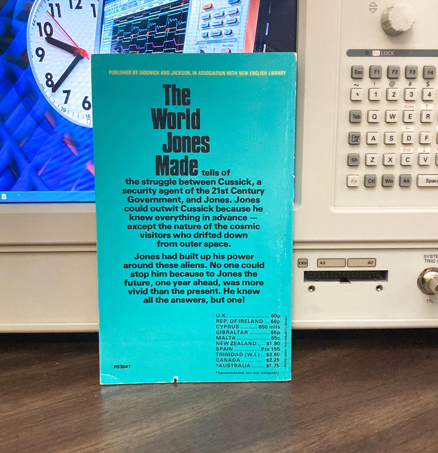 Philip K. Dick "The World Jones Made" Vintage British paperback 1976 - Image 2