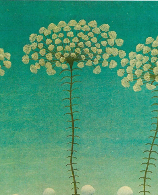 Ivan Rabuzin “Landscape” 1966 Vintage art book page print from Gallery Berri Lardy, Paris