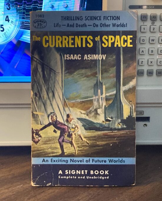 Isaac Asimov “The Currents of Space” First edition vintage 1953 paperback
