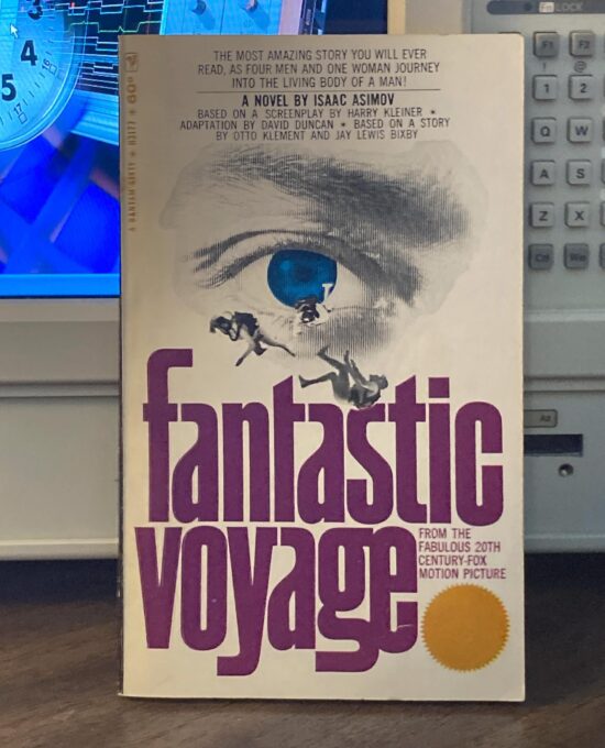 Isaac Asimov “Fantastic Voyage” First edition vintage 1966 movie tie-in paperback