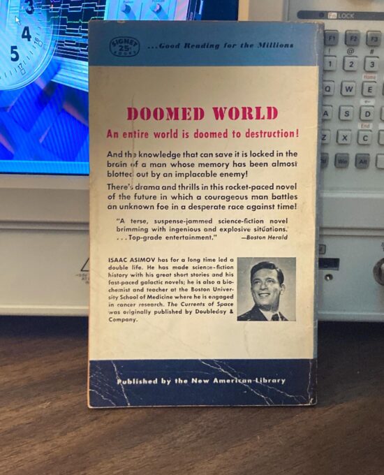 Isaac Asimov “The Currents of Space” First edition vintage 1953 paperback