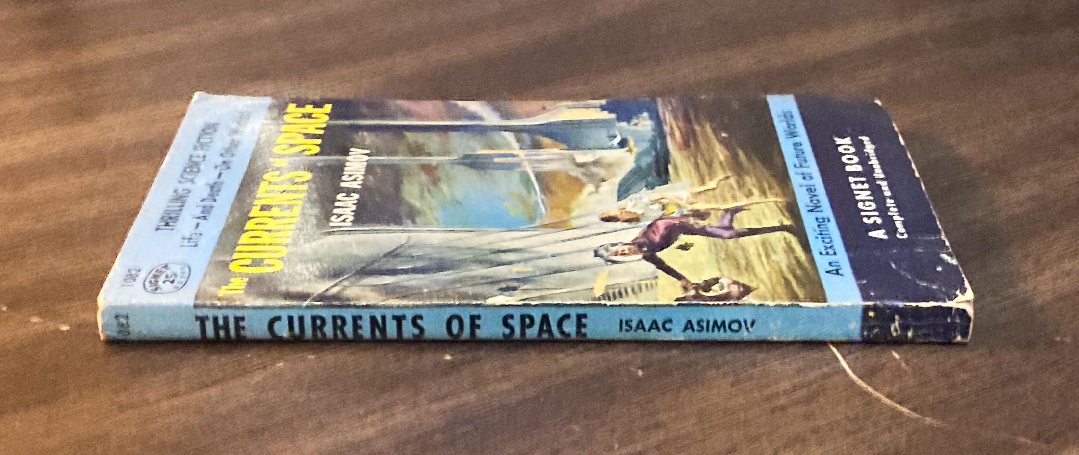 Isaac Asimov "The Currents of Space" First edition vintage 1953 paperback - Image 3