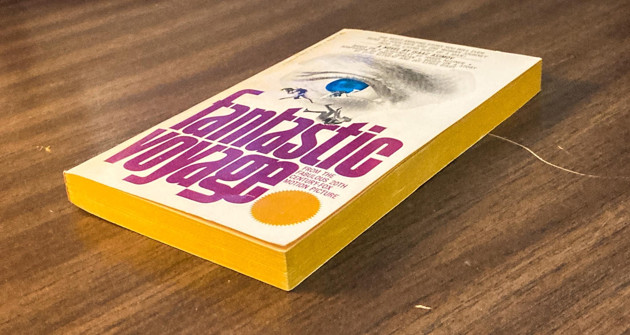 Isaac Asimov "Fantastic Voyage" First edition vintage 1966 movie tie-in paperback - Image 4