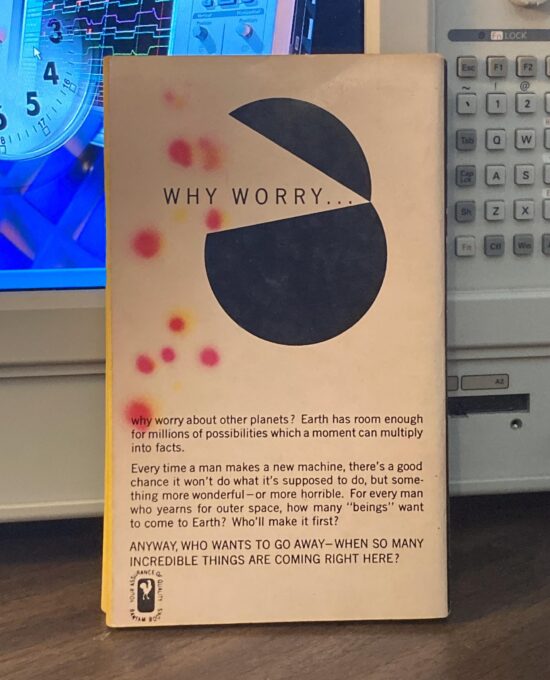 Isaac Asimov “Earth is Room Enough” 1959 vintage sci fi paperback