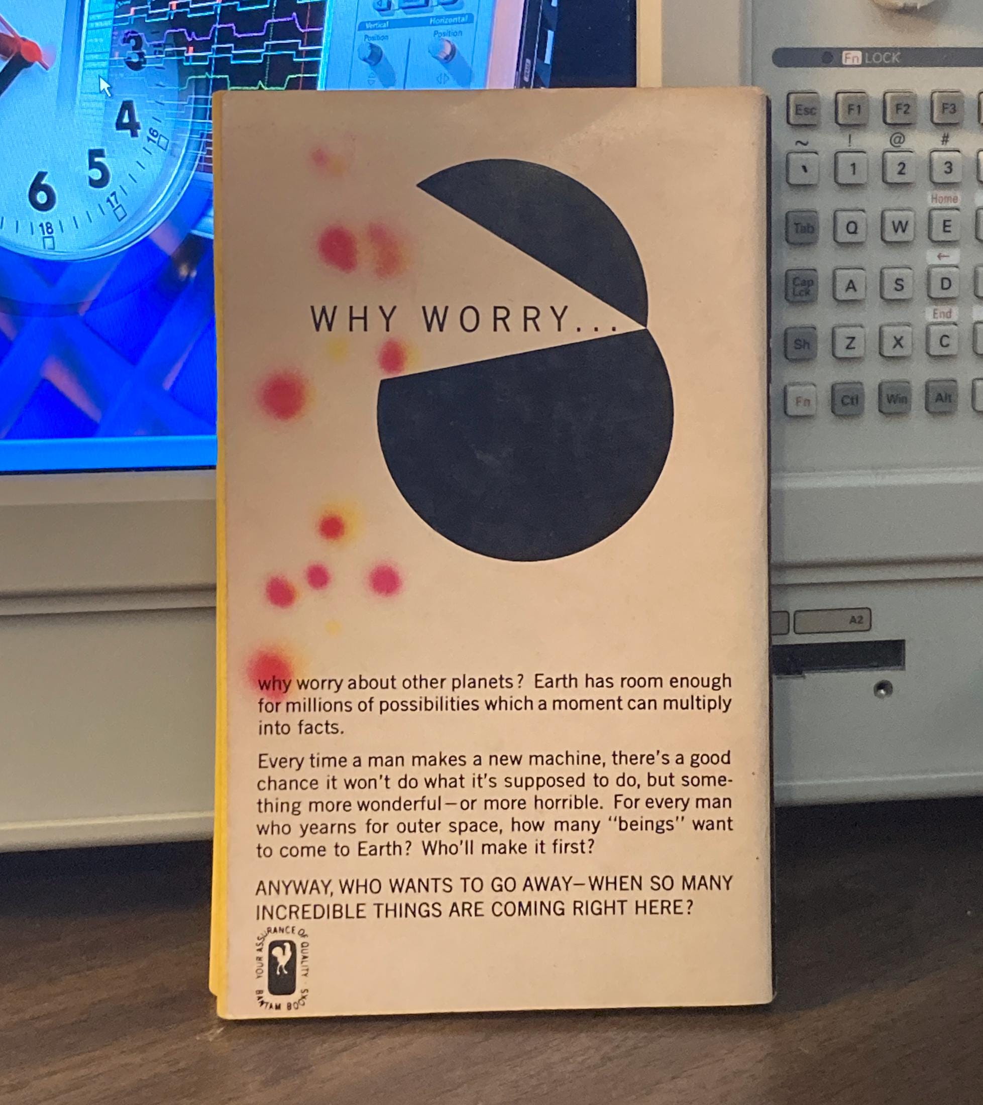 Isaac Asimov "Earth is Room Enough" 1959 vintage sci fi paperback - Image 2