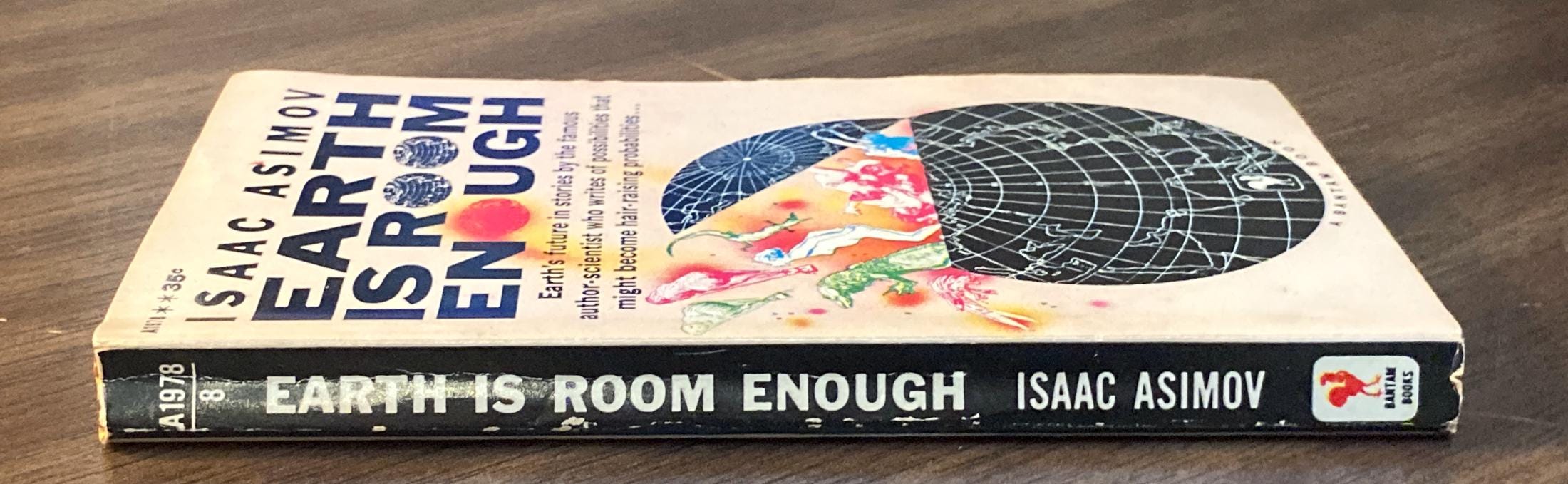Isaac Asimov "Earth is Room Enough" 1959 vintage sci fi paperback - Image 3