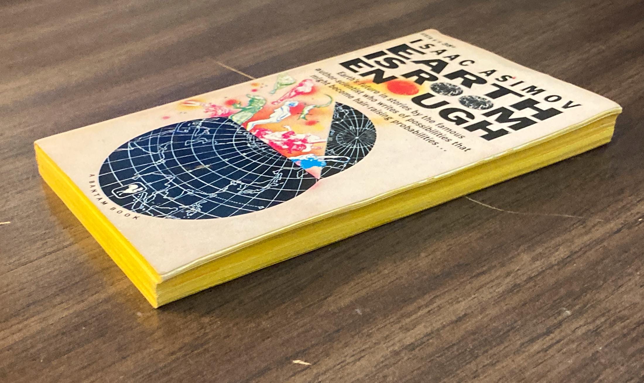 Isaac Asimov "Earth is Room Enough" 1959 vintage sci fi paperback - Image 5