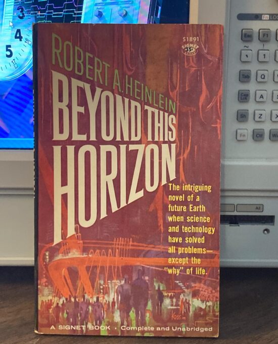Robert Heinlein “Beyond This Horizon” 1960 first edition thus vintage paperback