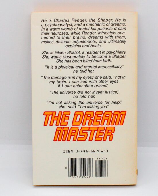 Roger Zelazny “The Dream Master” Vintage 1981 science fiction paperback Nebula Award winner