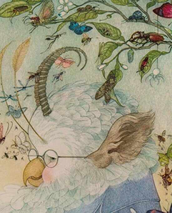 Vintage Insect Illustration: Scroobious Pip by Nancy Ekholm Burkert