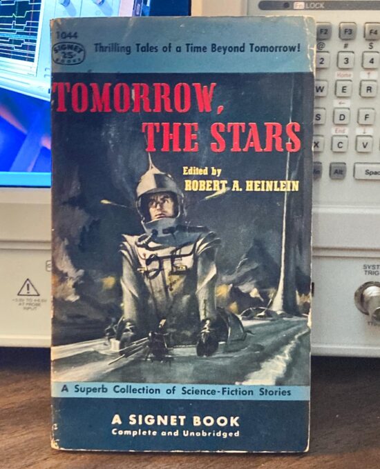 Robert A. Heinlein “Tomorrow, The Stars” First edition vintage paperback 1953