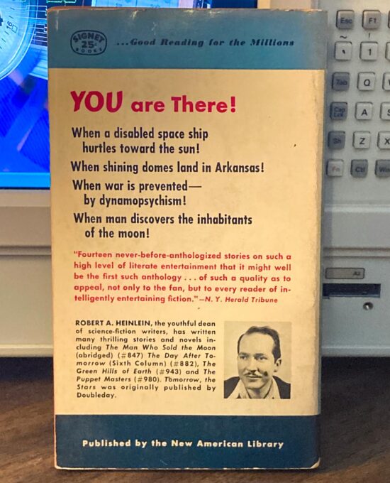 Robert A. Heinlein “Tomorrow, The Stars” First edition vintage paperback 1953