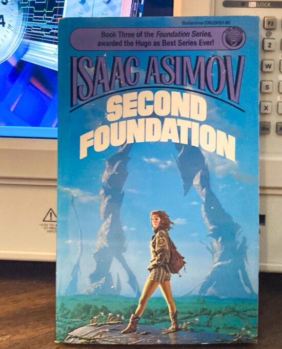 Isaac Asimov “Second Foundation” 1987 vintage paperback