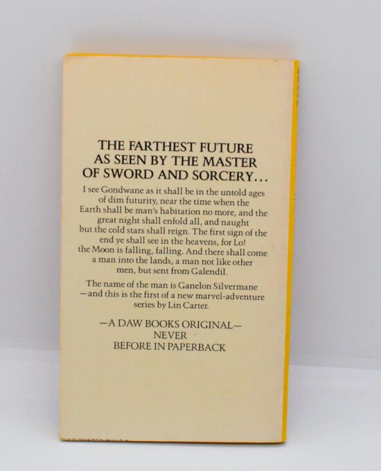 Lin Carter “The Warrior of World’s End” Vintage 1974 1st edition paperback