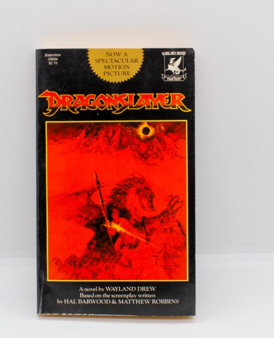 DragonSlayer Vintage 1981 fantasy paperback first edition