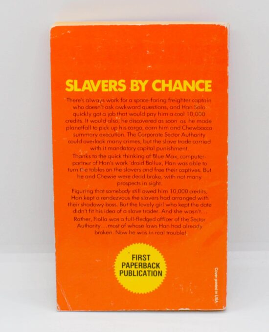 Han Solo’s Revenge Vintage 1st edition pre-Empire paperback 1980