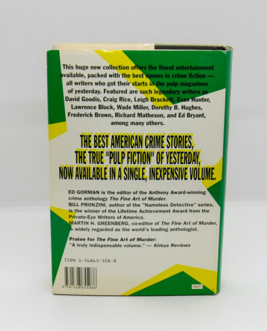 American Pulp 1997 First edition Mystery collection 35 short stories Hardcover
