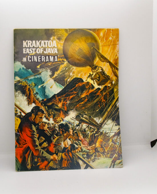 Movie Souvenir Program Krakatoa East of Java 1968