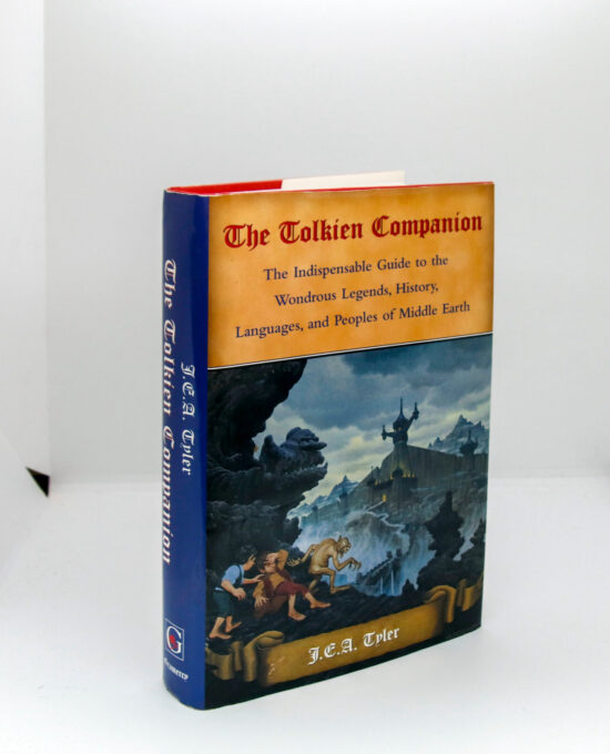The Tolkien Companion J.E.A. Tyler Dictionary style Middle earth reference book 2000 Vintage hardcover