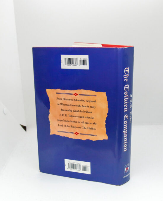 The Tolkien Companion J.E.A. Tyler Dictionary style Middle earth reference book 2000 Vintage hardcover