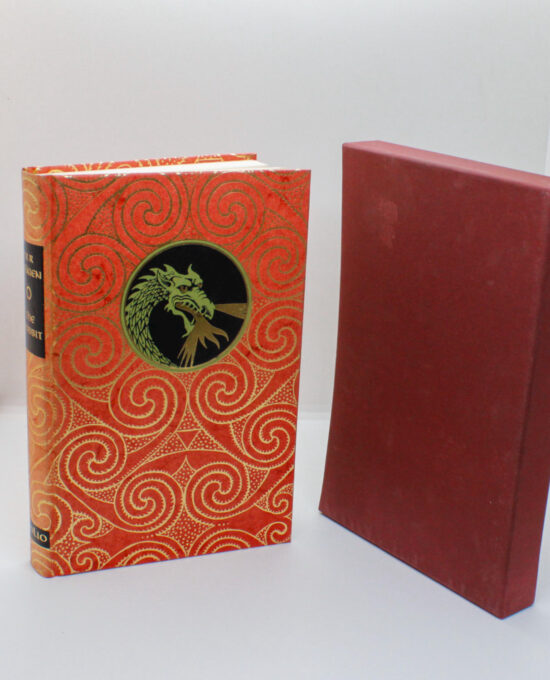 The Hobbit JRR Tolkien Vintage slip-cased hardcover book Folio Society London 2002