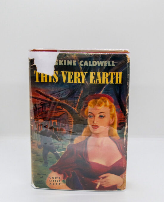 Erskine Caldwell “This Very Earth” First edition cloth wrapped vintage hardcover novel 1948