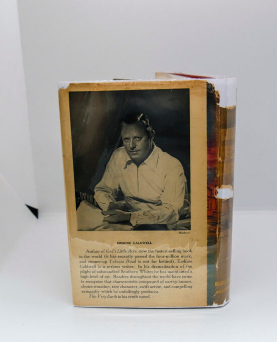 Erskine Caldwell “This Very Earth” First edition cloth wrapped vintage hardcover novel 1948