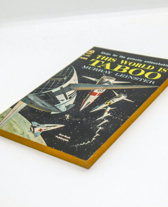 Murray Leinster “This World Is Taboo” 1961 Valigursky cover art First edition