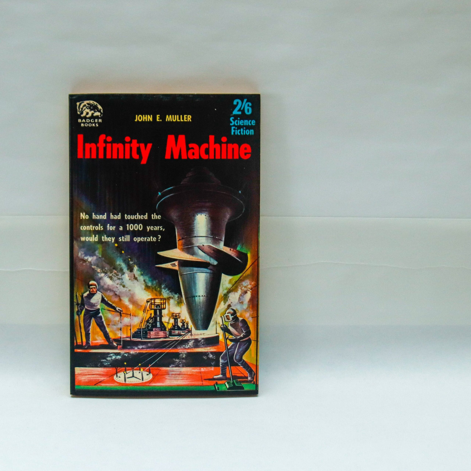 Vintage UK Badger Books "Infinity Machine" 1962 In near fine condition