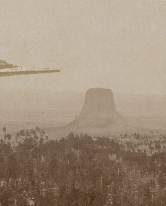 Imperial survey of Devil’s Tower [1890] poster {Choice of 2 sizes}