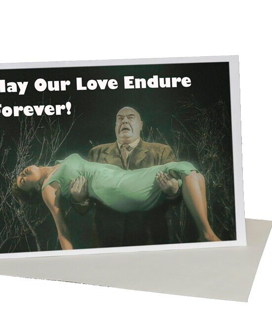 Anniversary Card “May Our Love Endure Forever” gag gifts For Her Husband