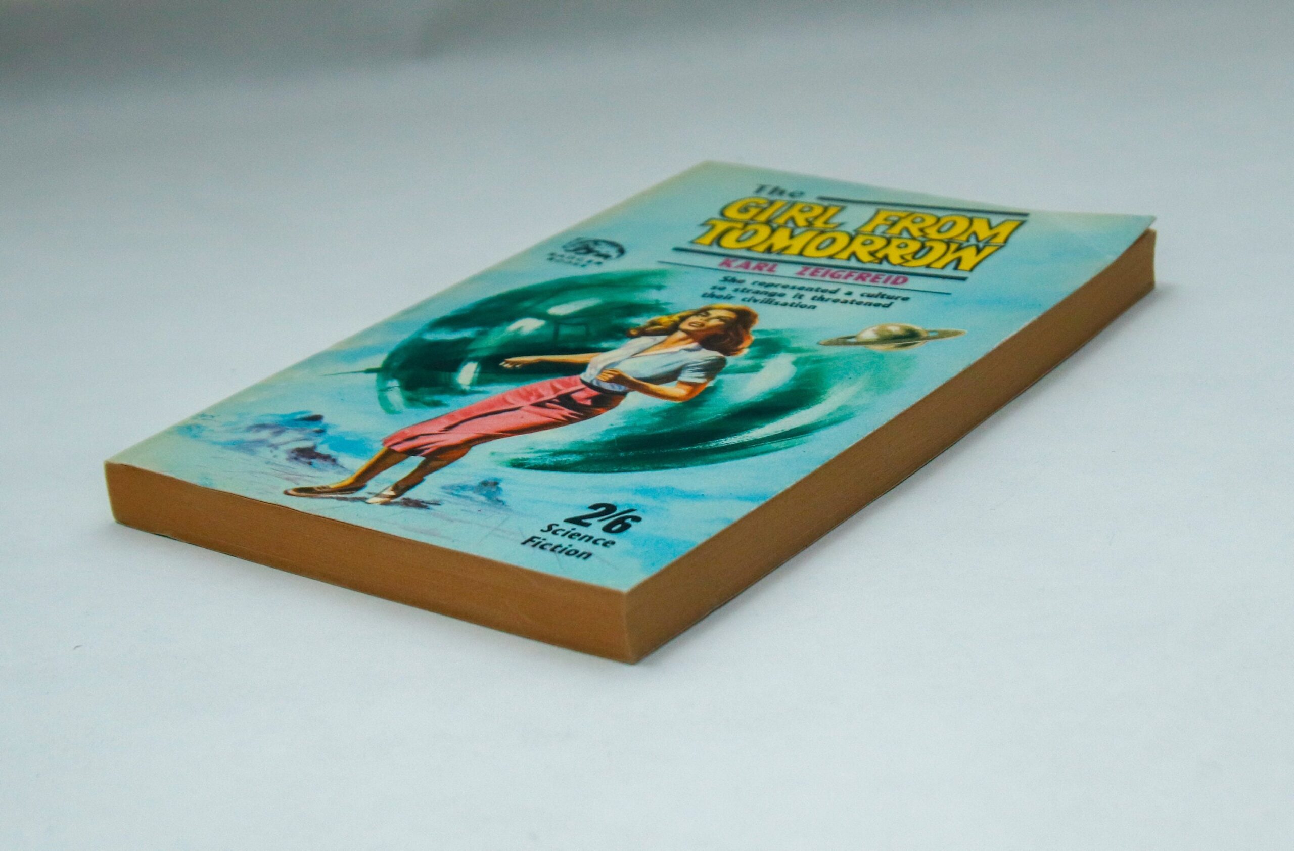 British Badger Books classic: "The Girl From Tomorrow" vintage paperback 1965 - Image 4