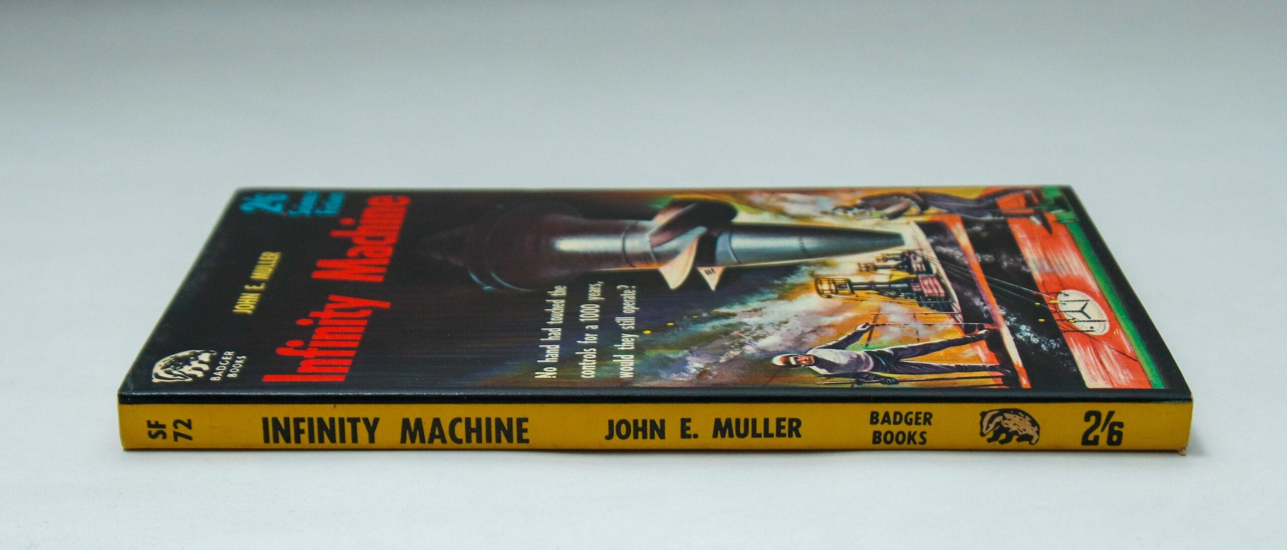 Vintage UK Badger Books "Infinity Machine" 1962 In near fine condition - Image 3
