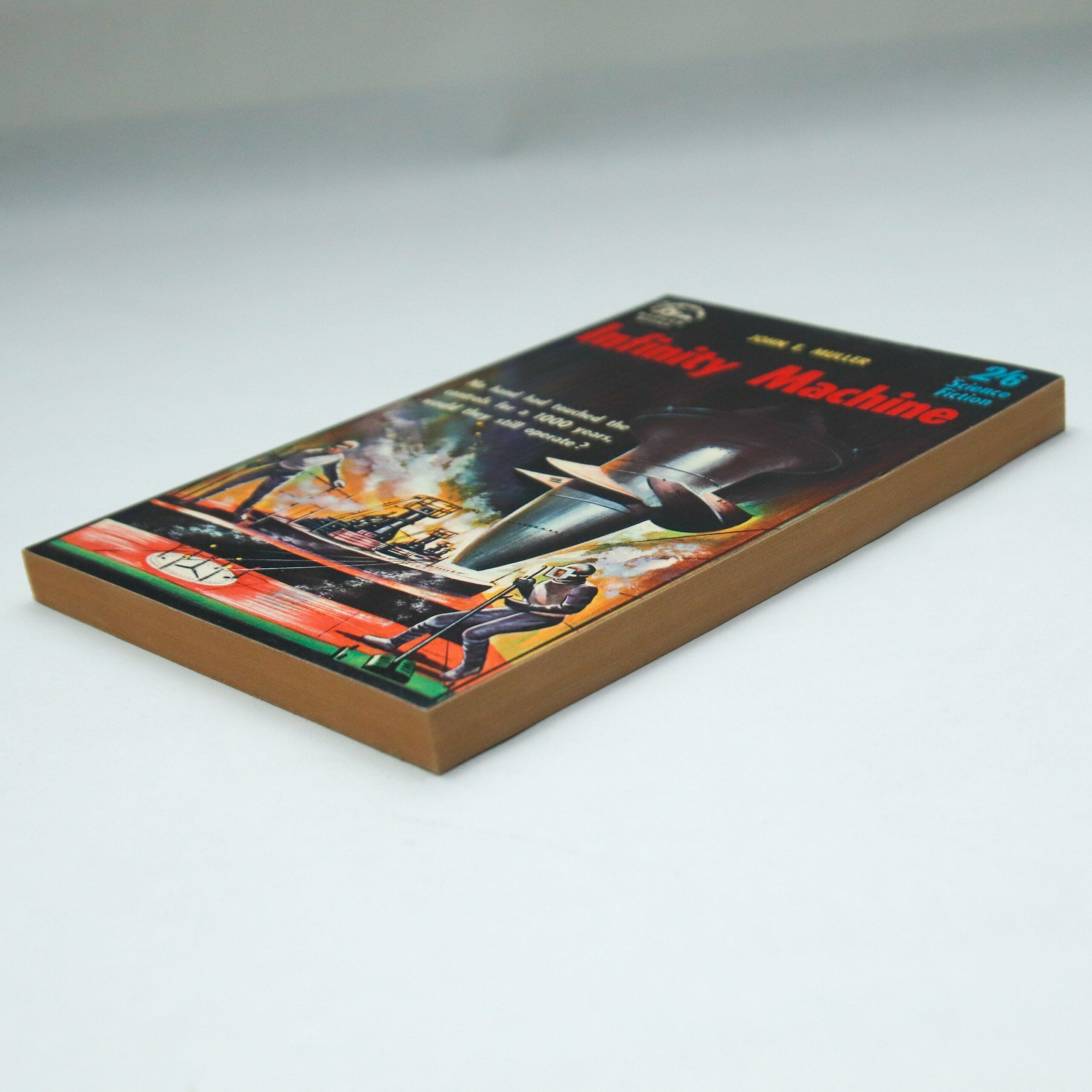 Vintage UK Badger Books "Infinity Machine" 1962 In near fine condition - Image 4