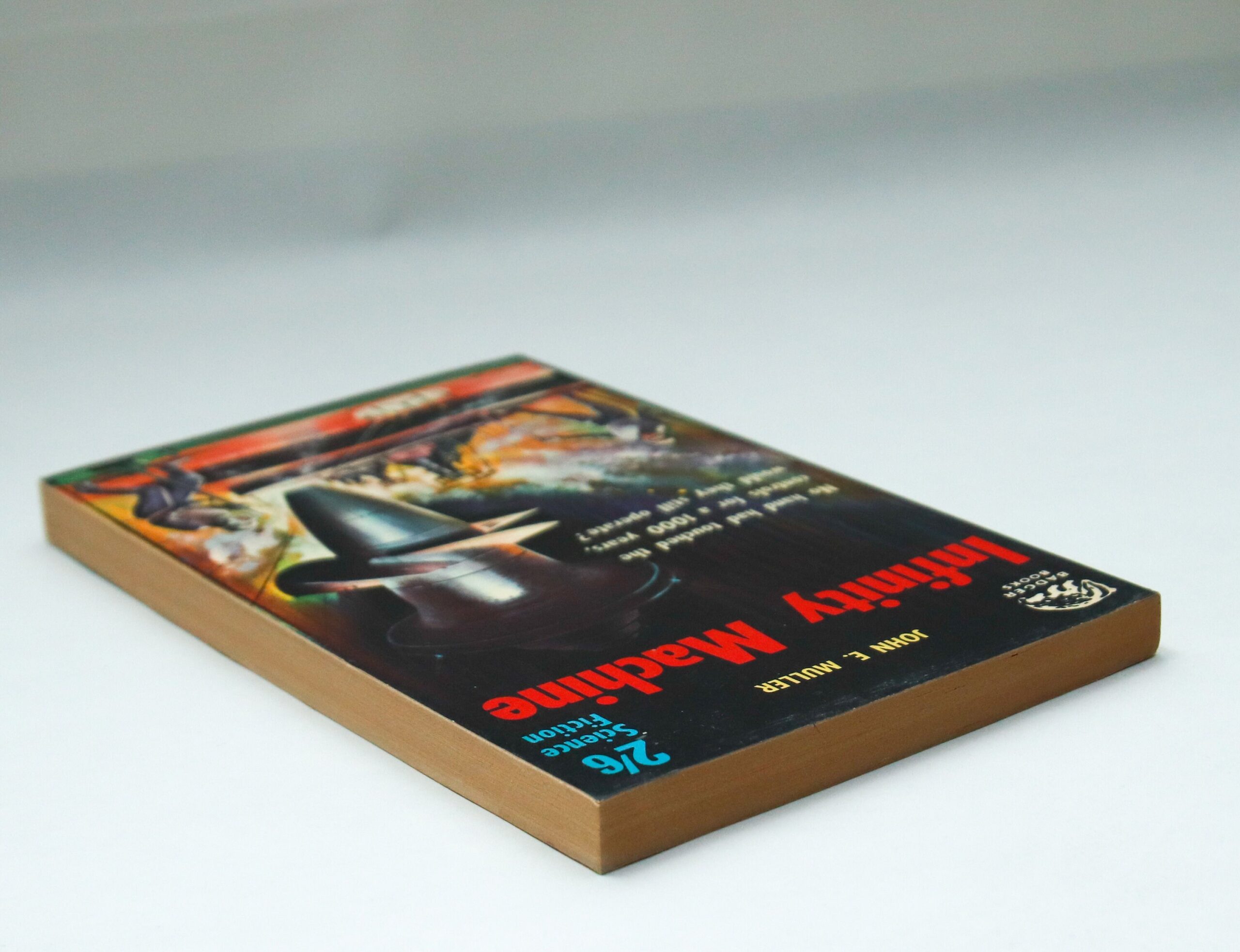 Vintage UK Badger Books "Infinity Machine" 1962 In near fine condition - Image 5
