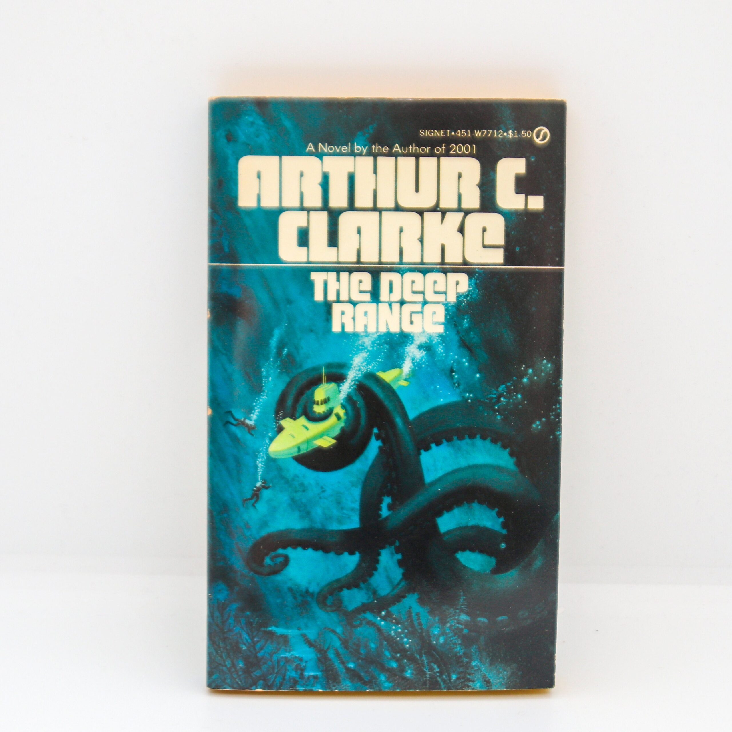 Arthur C. Clarke "The Deep Range" c.1980 Near fine Vintage paperback