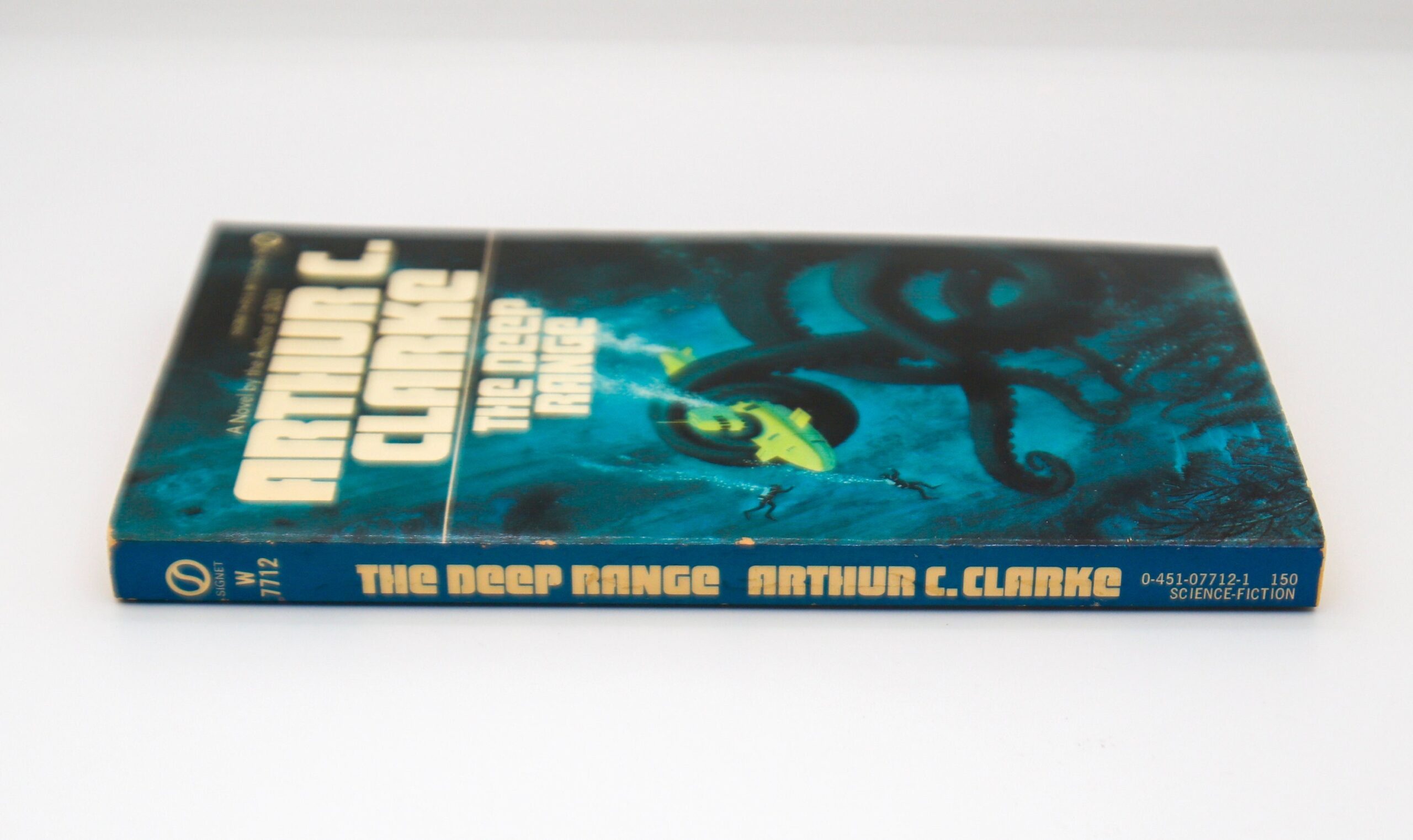 Arthur C. Clarke "The Deep Range" c.1980 Near fine Vintage paperback - Image 3